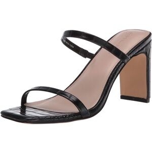 The Drop Women's Avery Square Toe Two Strap High
Heeled Sandal